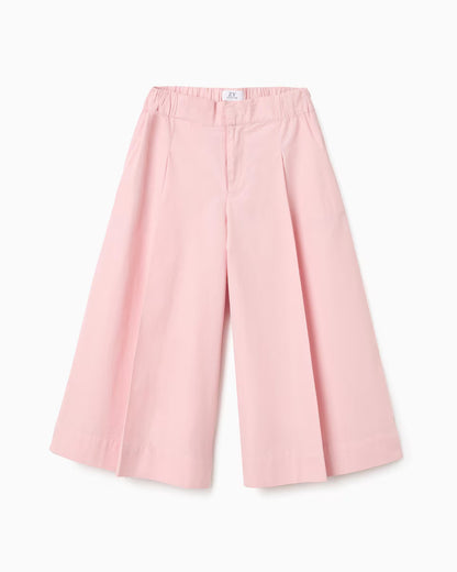 Pantalón niña cinco bolsillos y pliegues delanteros - Zippy