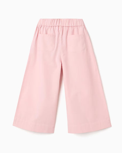 Pantalón niña cinco bolsillos y pliegues delanteros - Zippy