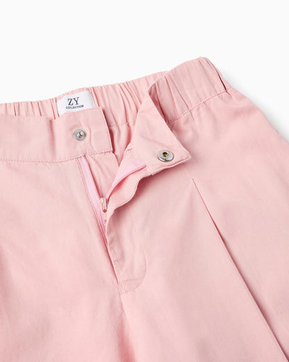 Pantalón niña cinco bolsillos y pliegues delanteros - Zippy