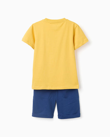 Conjunto de niño 100% algodón y con estampado - Zippy