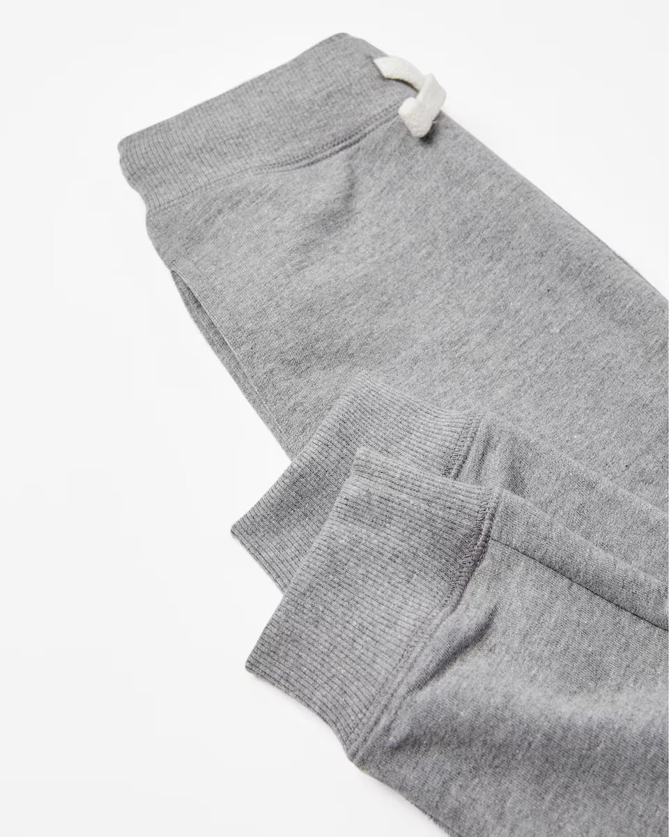 Pantalón Jogger de Algodón Niño Gris