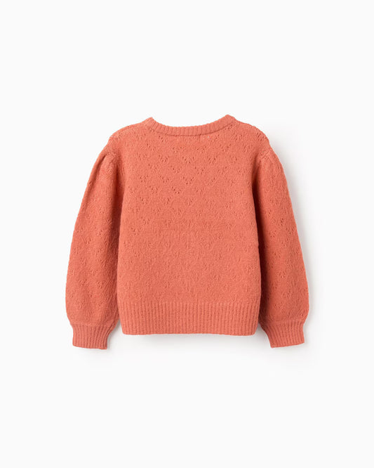 Jersey de niña de manga larga