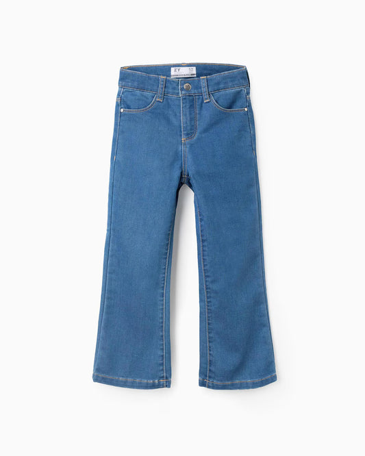 Vaquero de niña flare fit