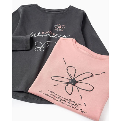 Pack 2 Camisetas de manga larga - Zippy