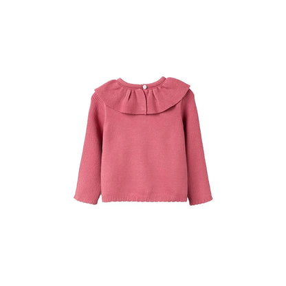 Jersey niña punto cuello volantes - Zippy