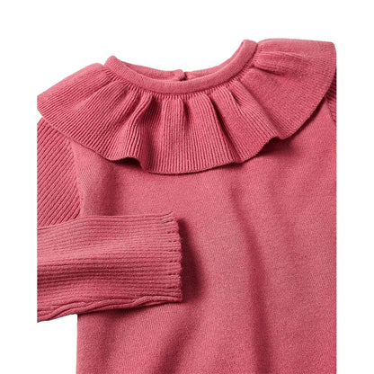 Jersey niña punto cuello volantes - Zippy